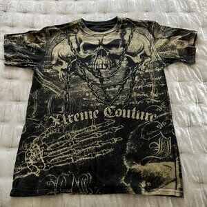 Extreme Couture by Affliction Mens T-Shirt EUC